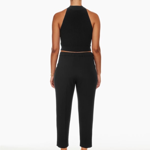 BABATON Conan Crop Black Trouser Office Workwear Contemporary Size 4 Aritzia - Picture 6 of 6